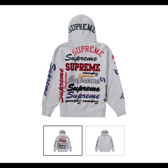 Supreme Multi Logo Hoodie - Picture 1 of 3